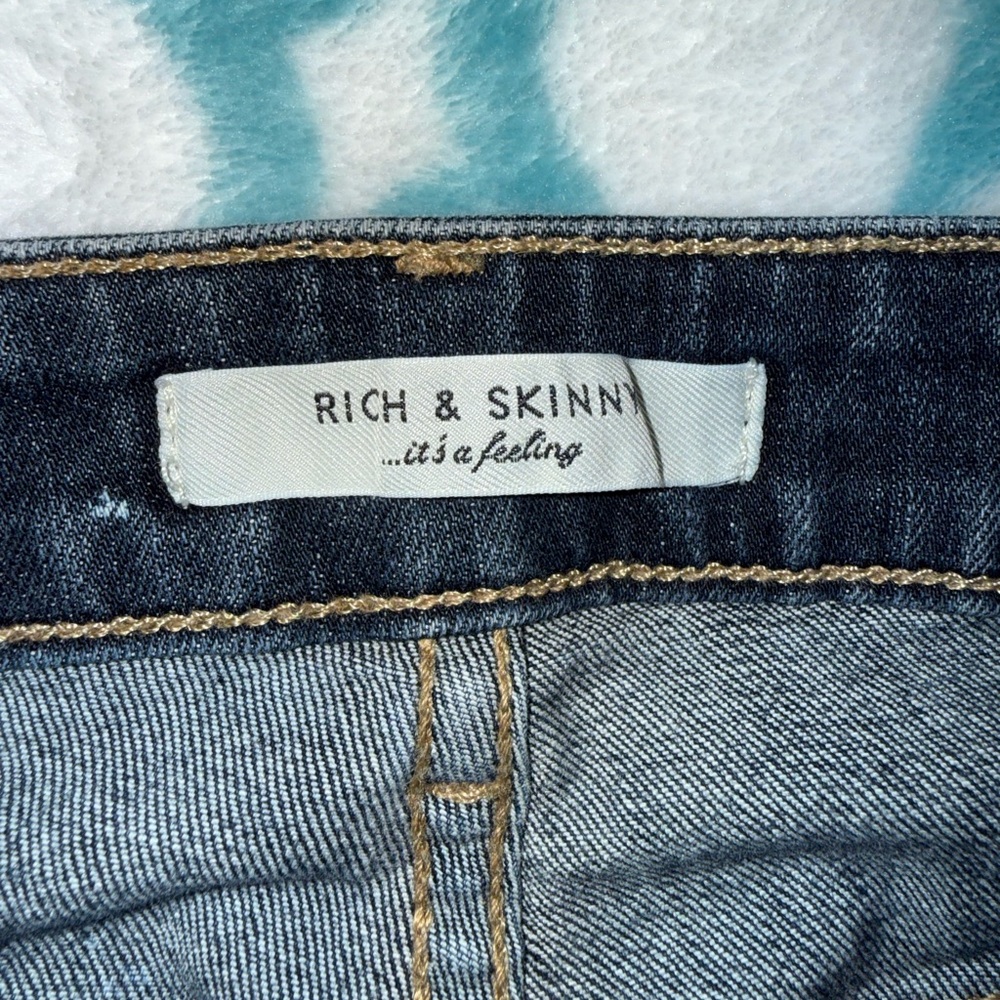 Rich & Skinny Women's Blue Jeans - Picture 6 of 8